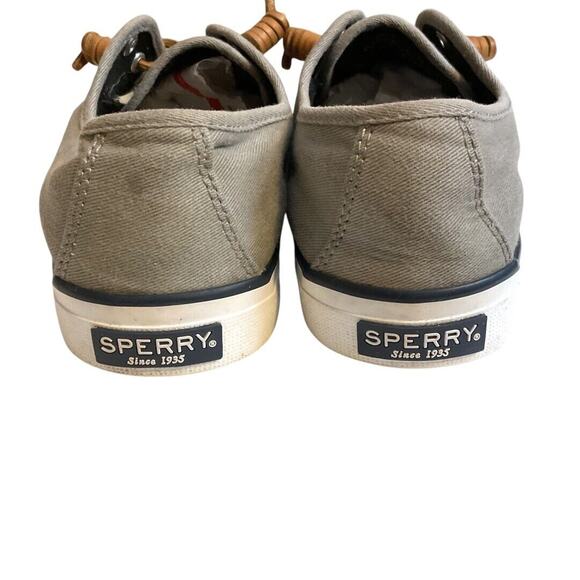 Sperry Top-Sider Boat Shoe Women's Size 6.5 M Gray Seacoast Sneaker Memory Foam - Picture 5 of 8